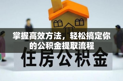黄大仙掌握高效方法，轻松搞定你的公积金提取流程
